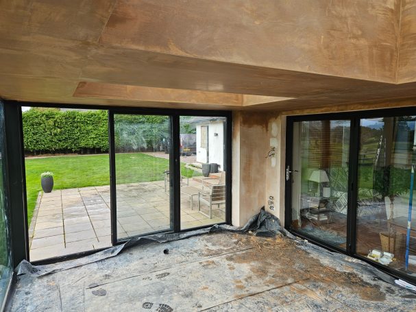 build stud ceiling and plasterboard then finish with plaster skim. build new ceiling and plasterboard and finish with plaster. #plasterer #plastering #fis finishes #bridgenorth